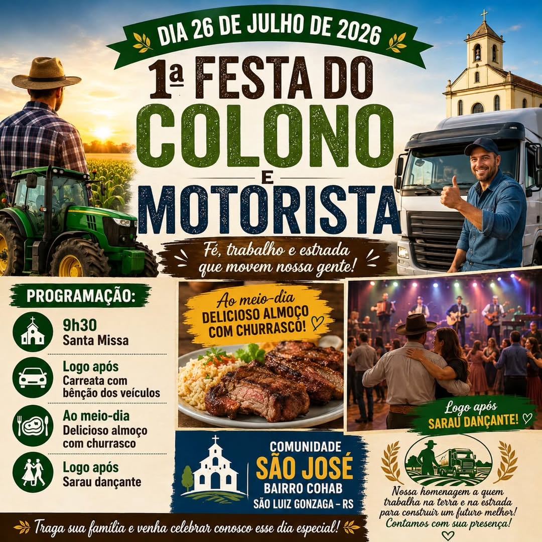 1ª Festa do Colono e Motorista