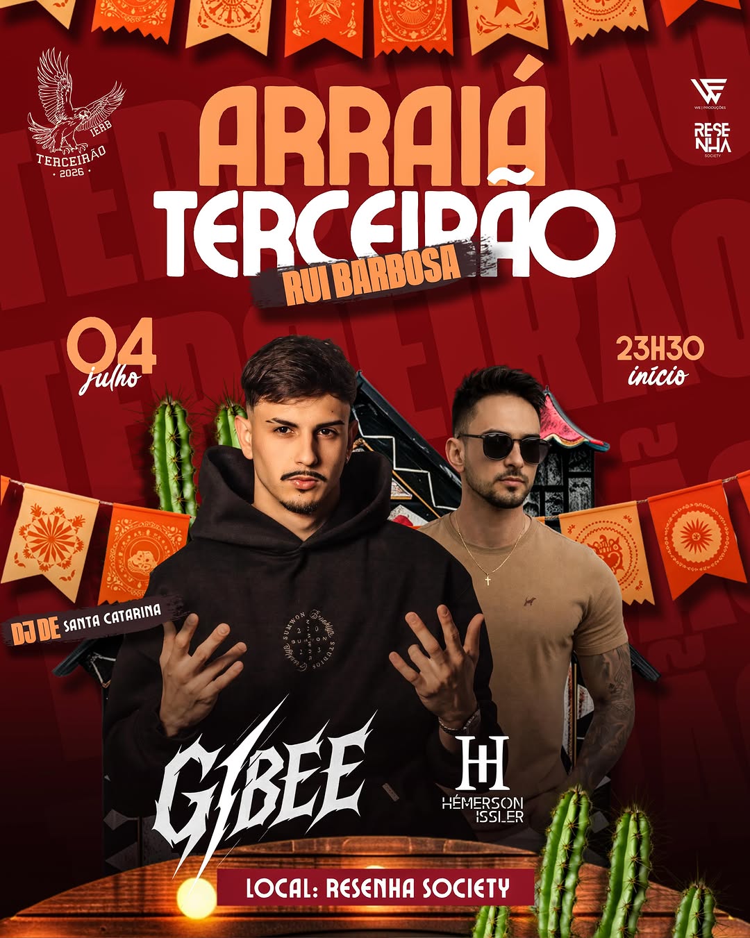 Arraiá Terceirão - Rui Barbosa