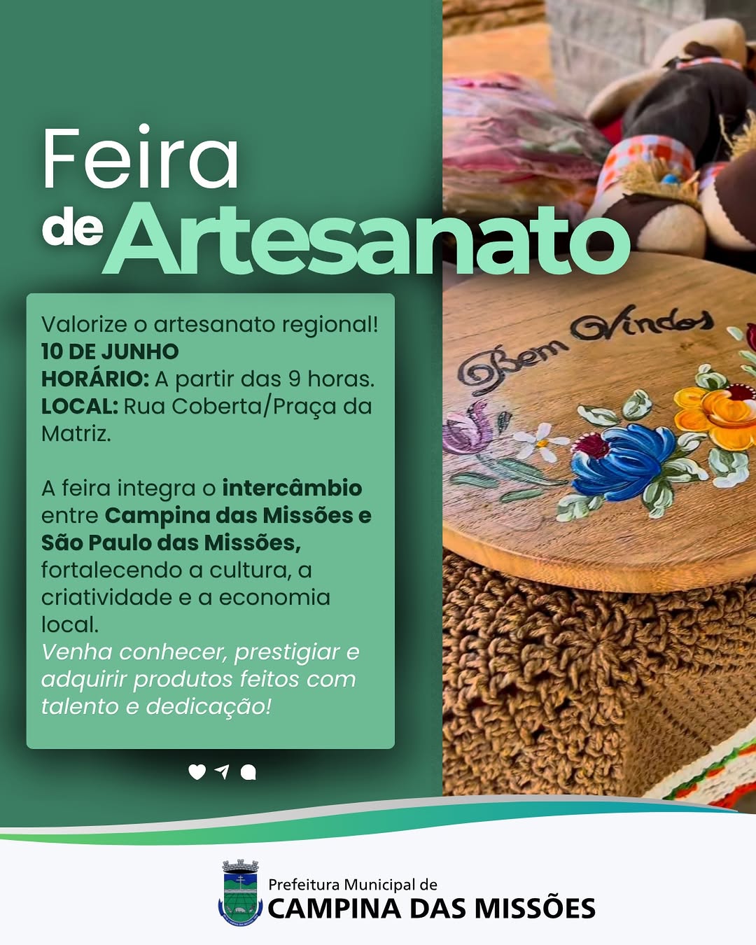 Feira de Artesanato - Campina das Missões