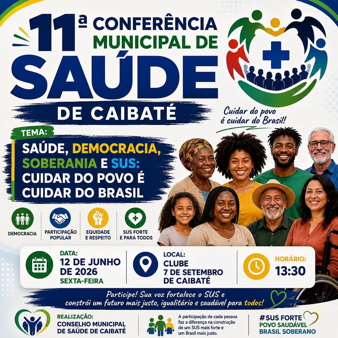 11ª Conferência Municipal de Saúde de Caibaté
