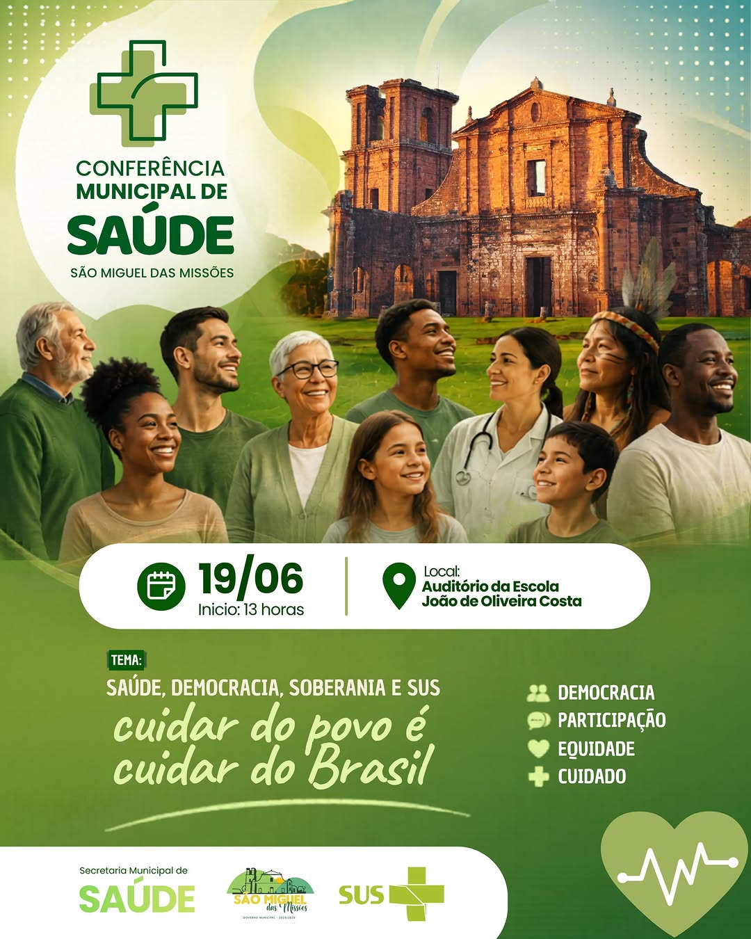 Conferência Municipal de Saúde - São Miguel das Missões