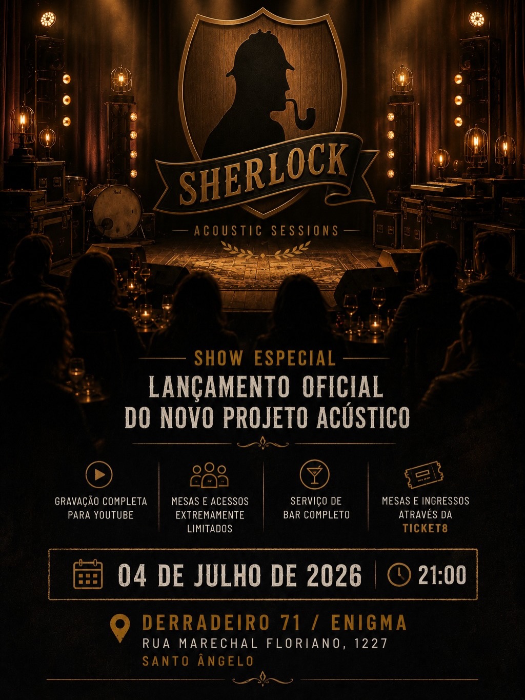 Sherlock Acoustic Sessions #1 - Lançamento Oficial