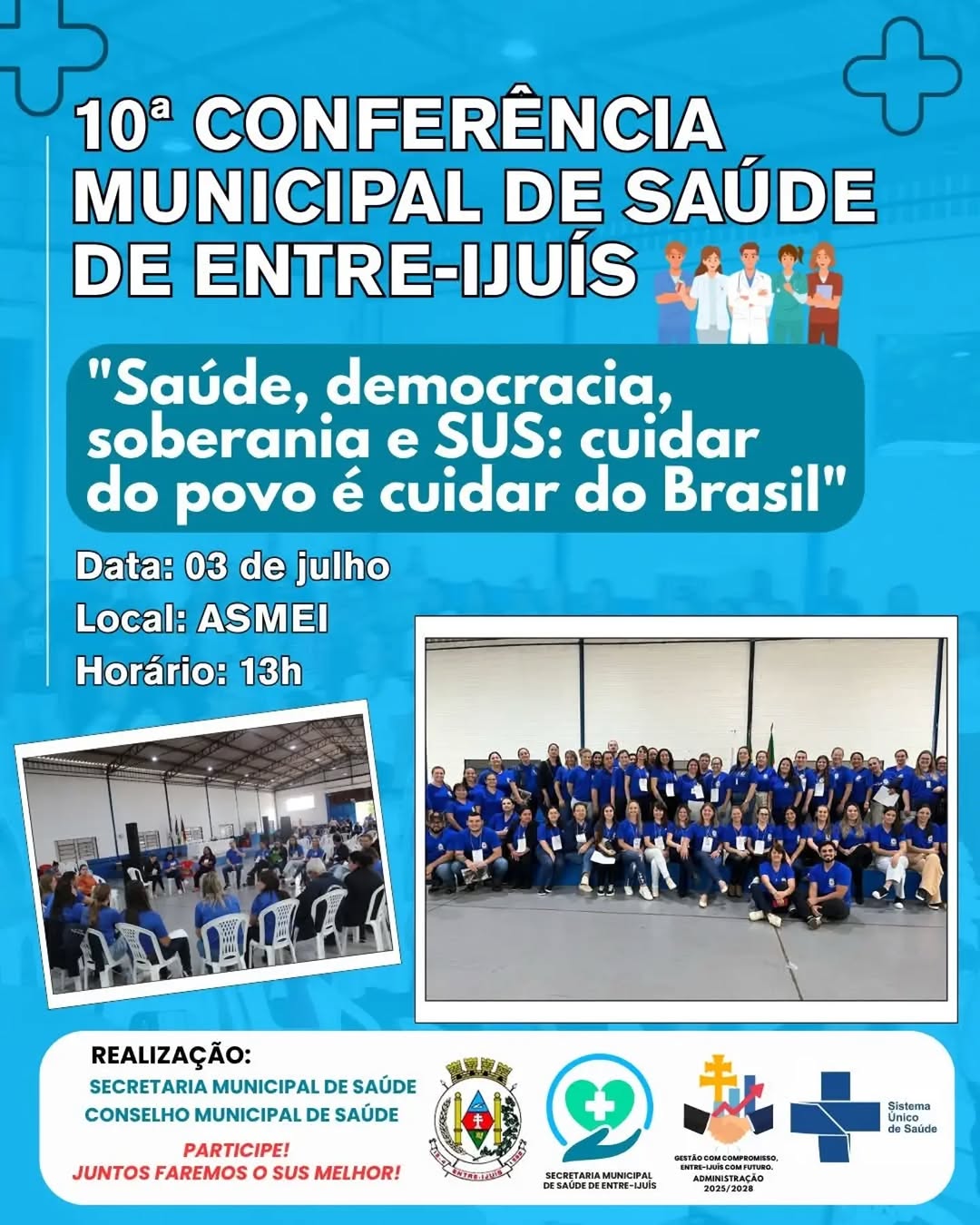 10ª Conferência Municipal de Saúde de Entre-Ijuís