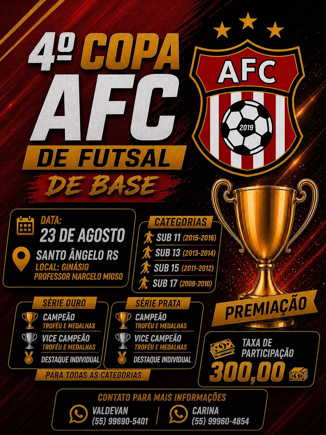 4º Copa AFC de Futsal de Base 2026