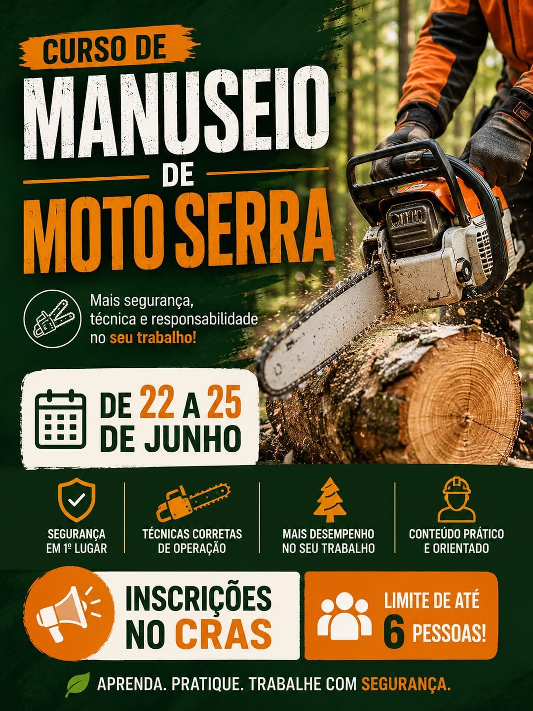 Curso de Manejo de Motosserra - Caibaté