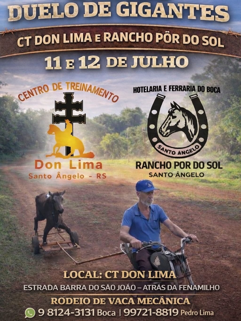 Duelo de Gigantes - CT Don Lima e Rancho Pôr do Sol