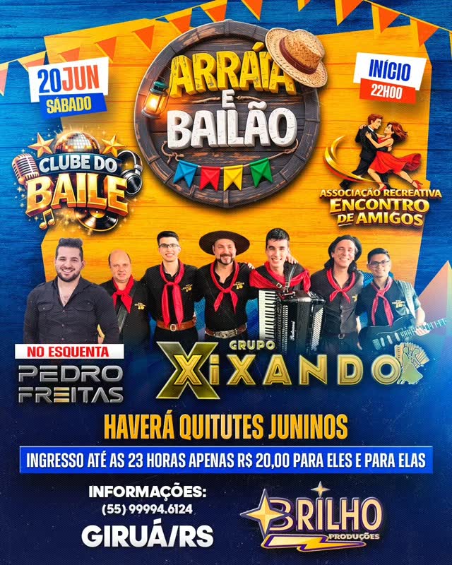 Arraiá e Bailão - Clube do Baile