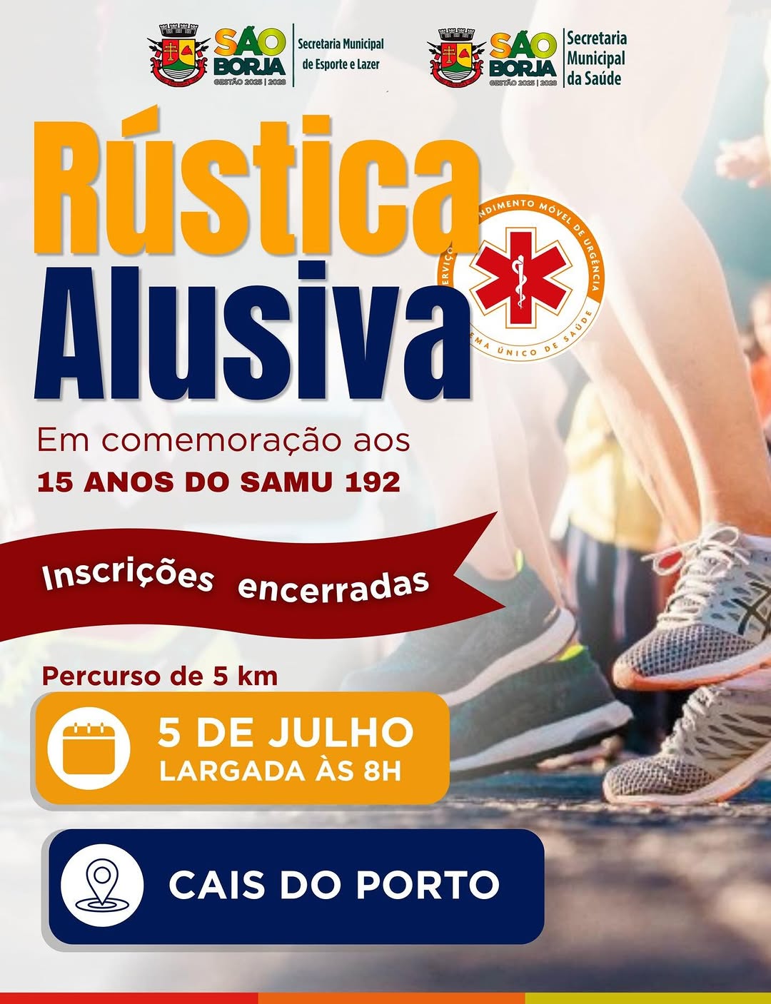 Rústica Alusiva aos 15 Anos do SAMU 192