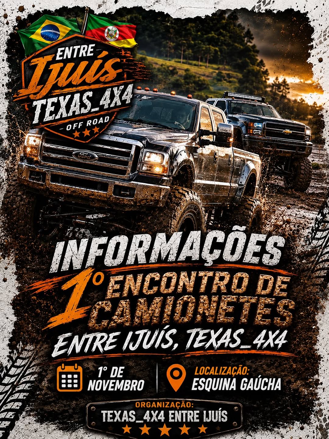 1º Encontro de Camionetes Entre-Ijuís