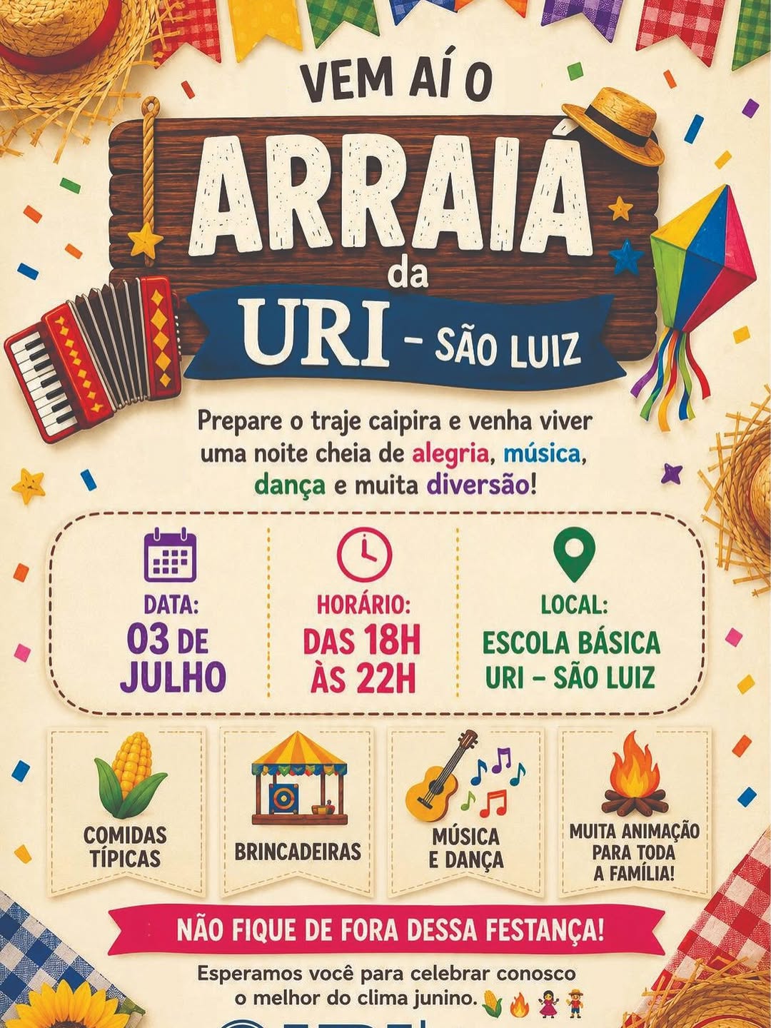 Arraiá da URI - São Luiz