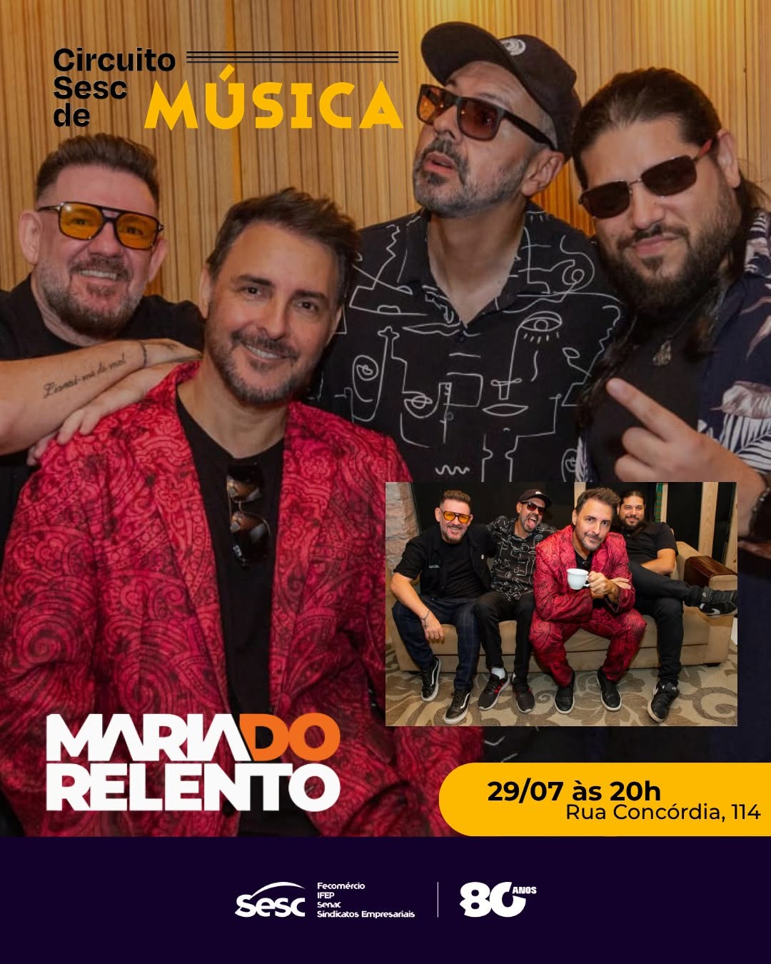 Maria do Relento ao Vivo - Sesc Santa Rosa