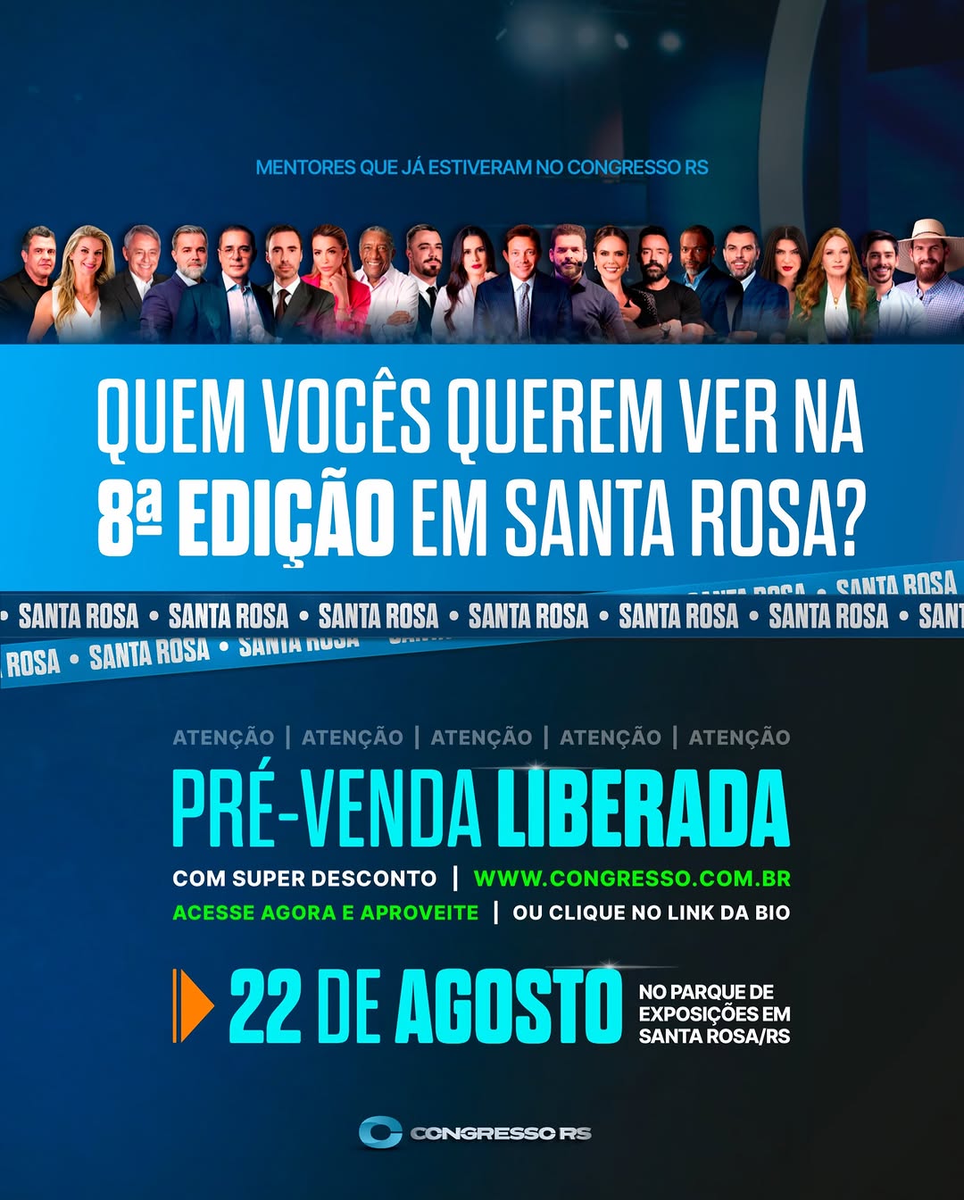 8ª Edição do Congresso RS - Santa Rosa