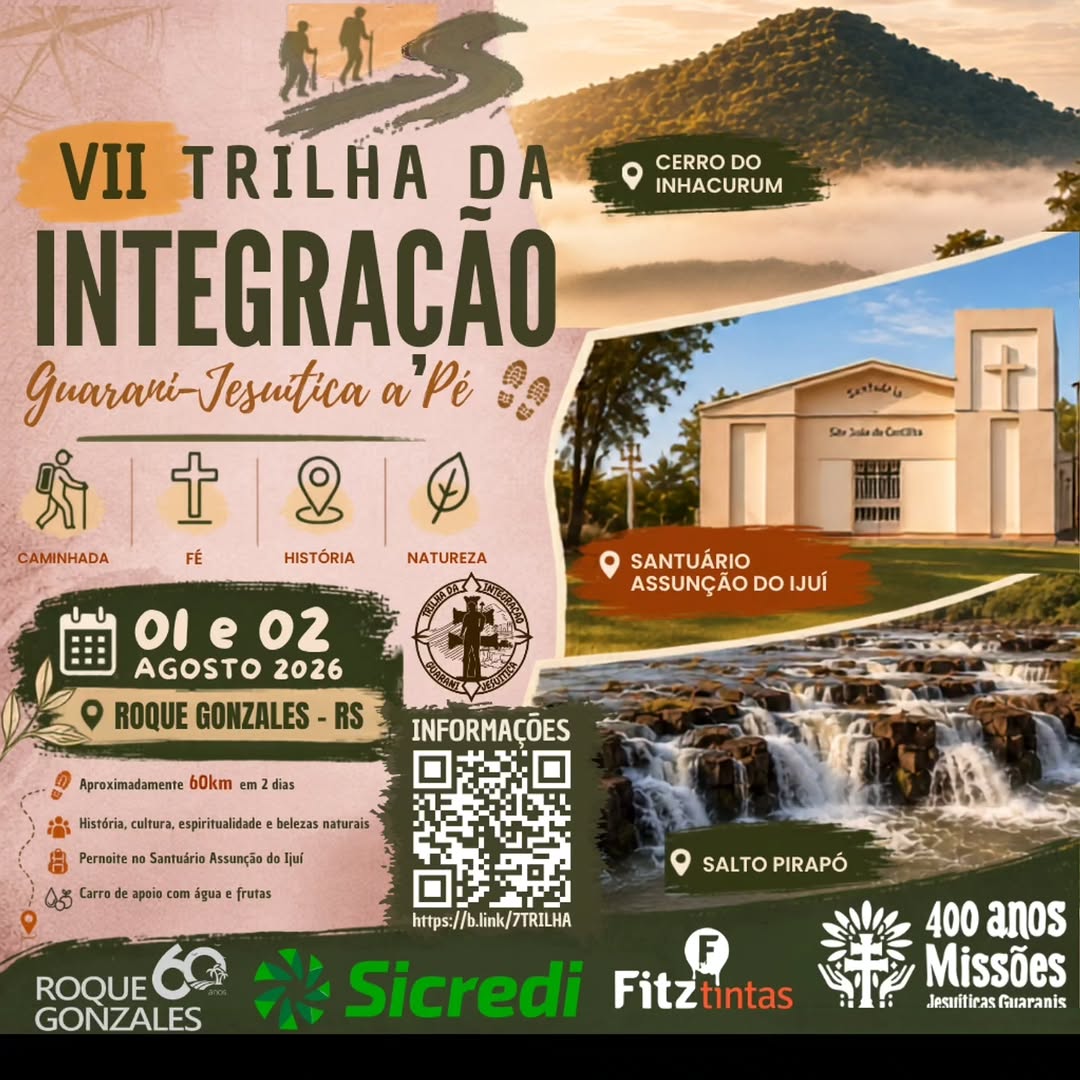 VII Trilha da Integração Guarani-Jesuítica a Pé