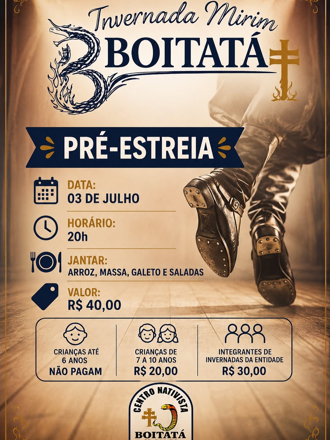 Invernada Mirim Boitatá - Pré-estreia