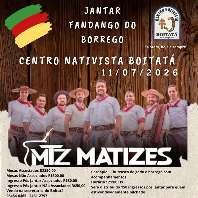 Jantar Baile - Fandango do Borrego