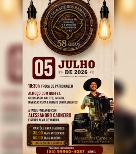 58 anos do CTG A Voz dos Pampas