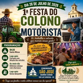 1ª Festa do Colono e Motorista
