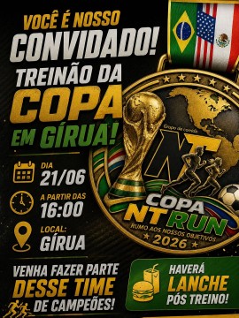 Treinão Copa NT Run - Giruá (21/06)
