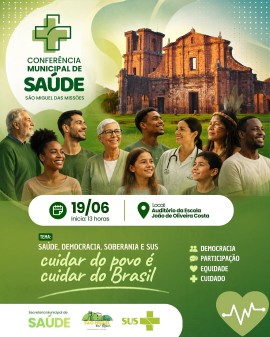 Conferência Municipal de Saúde - São Miguel das Missões