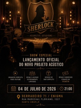Sherlock Acoustic Sessions #1 - Lançamento Oficial