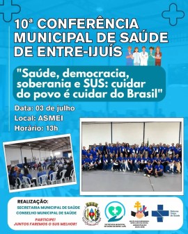 10ª Conferência Municipal de Saúde de Entre-Ijuís