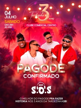 TardezinhaSB 3 anos - Pagode e Sertanejo
