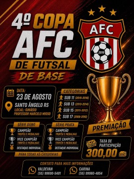 4º Copa AFC de Futsal de Base 2026