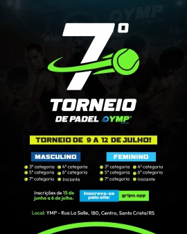 7º Torneio de Padel da YMP