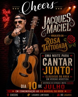 Jacques Maciel (vocalista da Rosa Tattooada) - Uma Noite para Cantar Junto