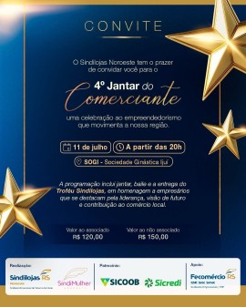 4º Jantar do Comerciante
