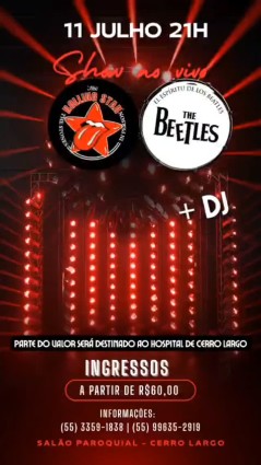 Beatles e Rolling Stones: Covers Ao Vivo em Cerro Largo