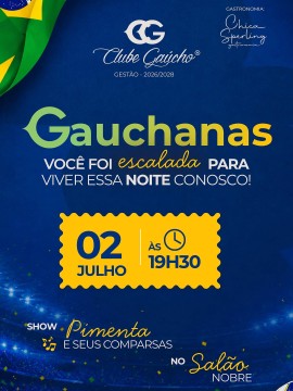 Gauchanas - Noite das Amigas no Clube Gaúcho