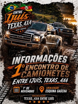 1º Encontro de Camionetes Entre-Ijuís