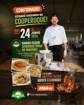Oficina de Massas e Churrasco na Cooperoque