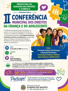 II Conferência Municipal dos Direitos da Criança e do Adolescente