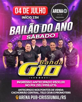 Bailão do Ano - Banda G10