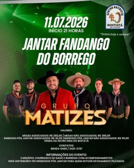 Jantar Fandango do Borrego - Grupo Matizes