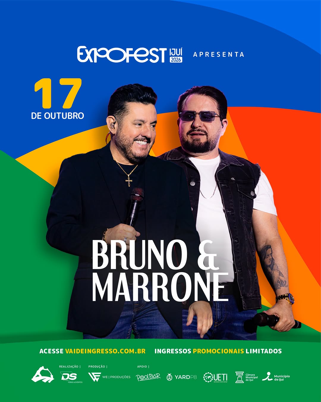 Bruno & Marrone na EXPOFEST IJUÍ 2026