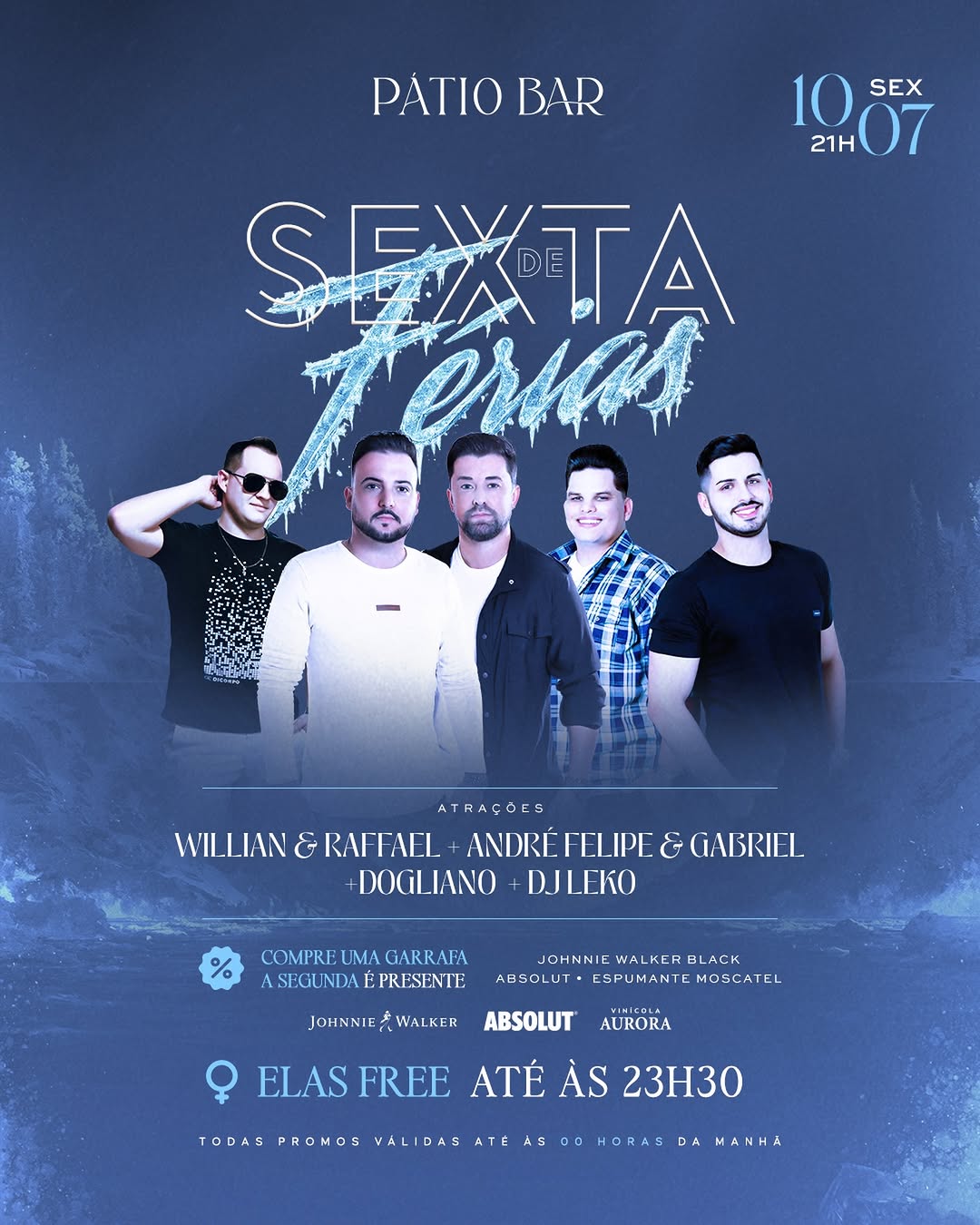 Sexta de Férias - Pátio Bar