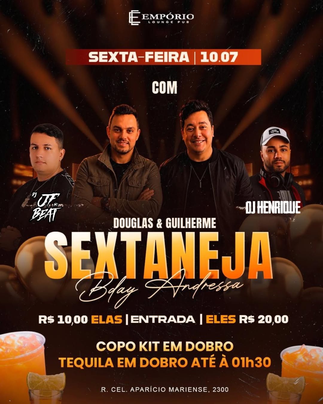 Sextaneja - BDay Andressa