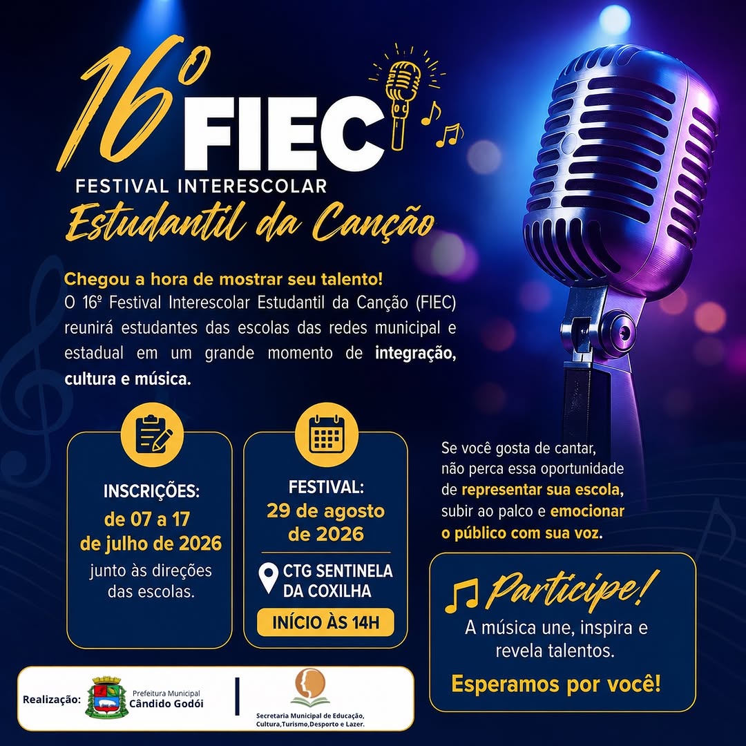 16º Festival Interescolar Estudantil da Canção (FIEC)