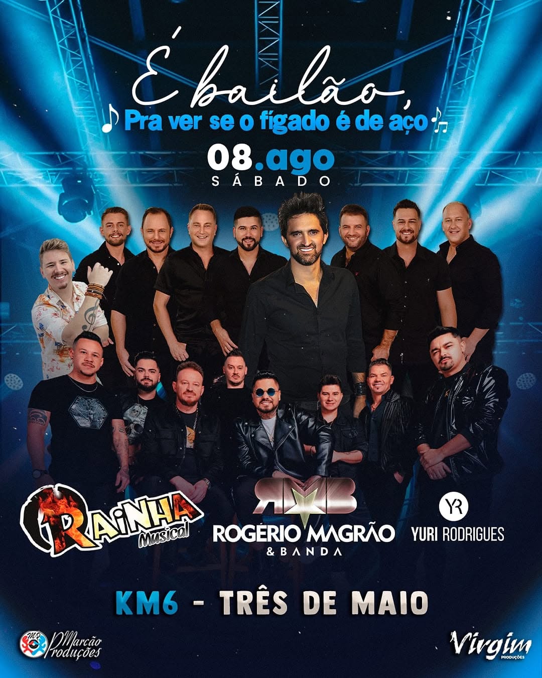 E Bailão - Pra ver se o fígado é de aço
