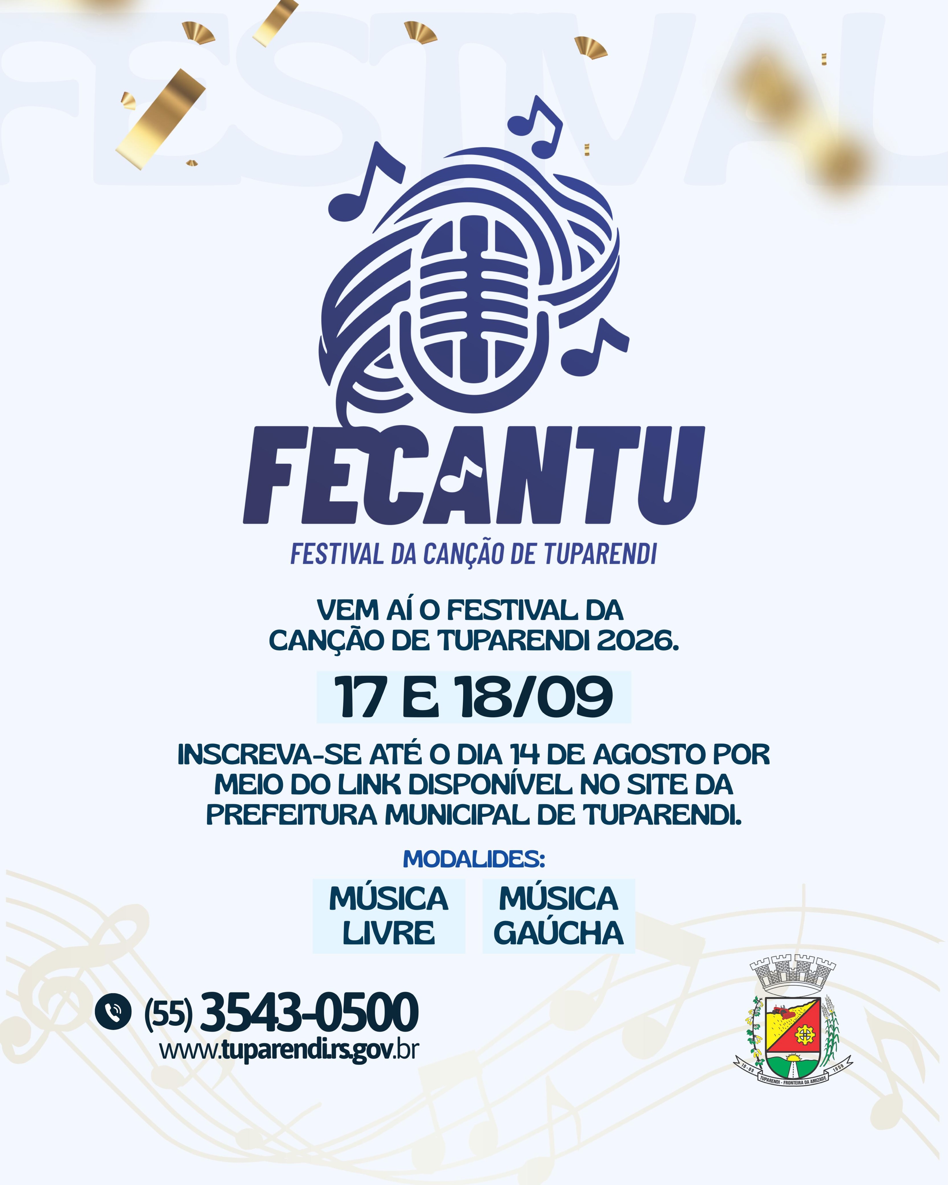 FECANTU - Festival da Canção de Tuparendi 2026