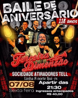 Baile de Aniversário - 118 anos | Terceira Dimensão