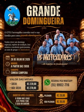 Grande Domingueira - CFTG Farroupilha