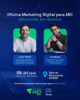 Oficina Marketing Digital para MEI
