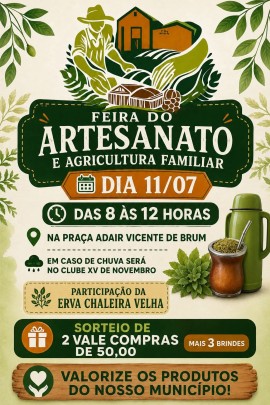 Feira do Artesanato e Agricultura Familiar