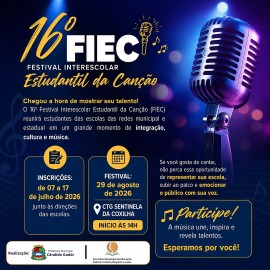16º Festival Interescolar Estudantil da Canção (FIEC)