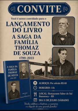 Lançamento do livro 