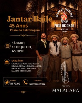Jantar Baile 45 Anos - Fogo de Chão